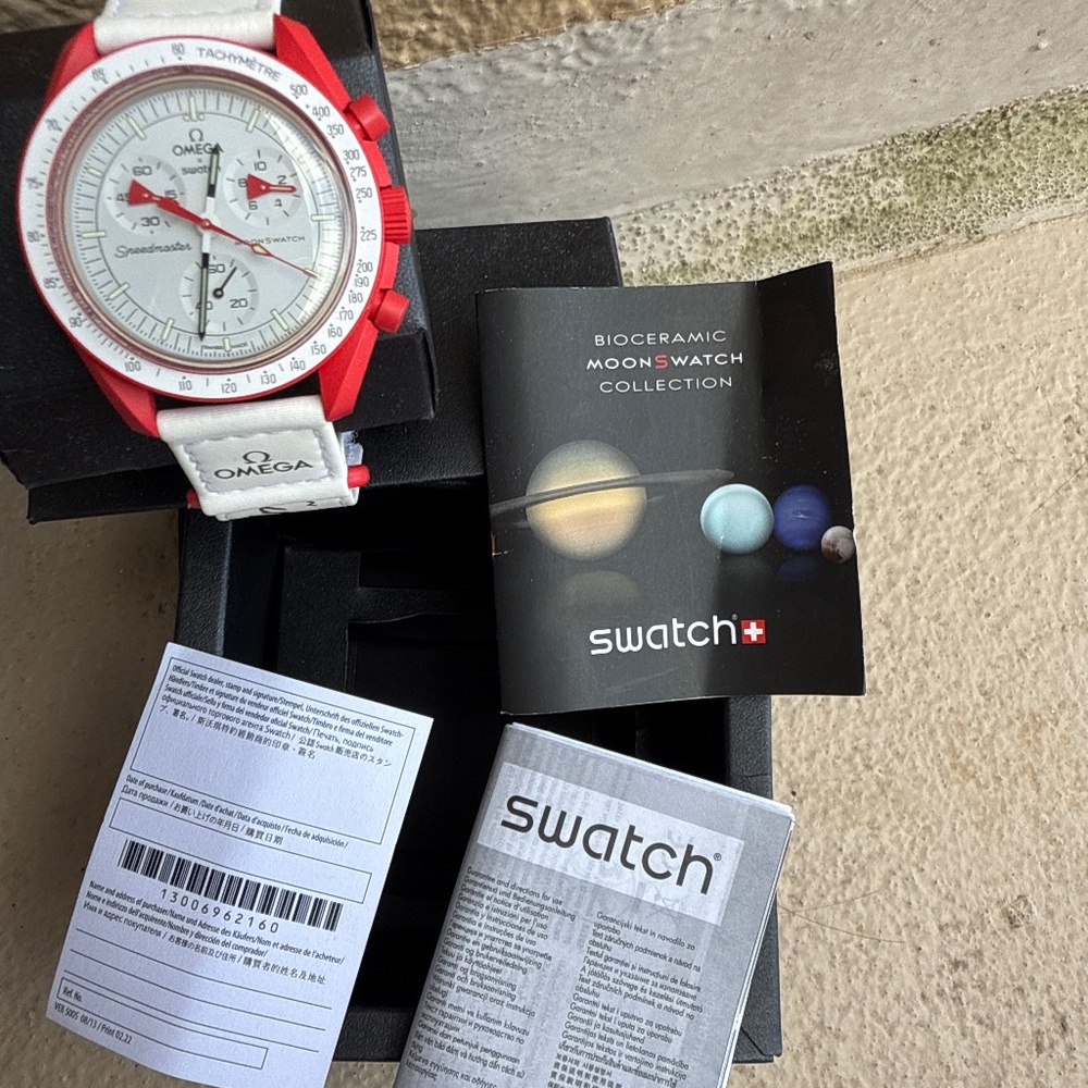 Omega Swatch speedmaster